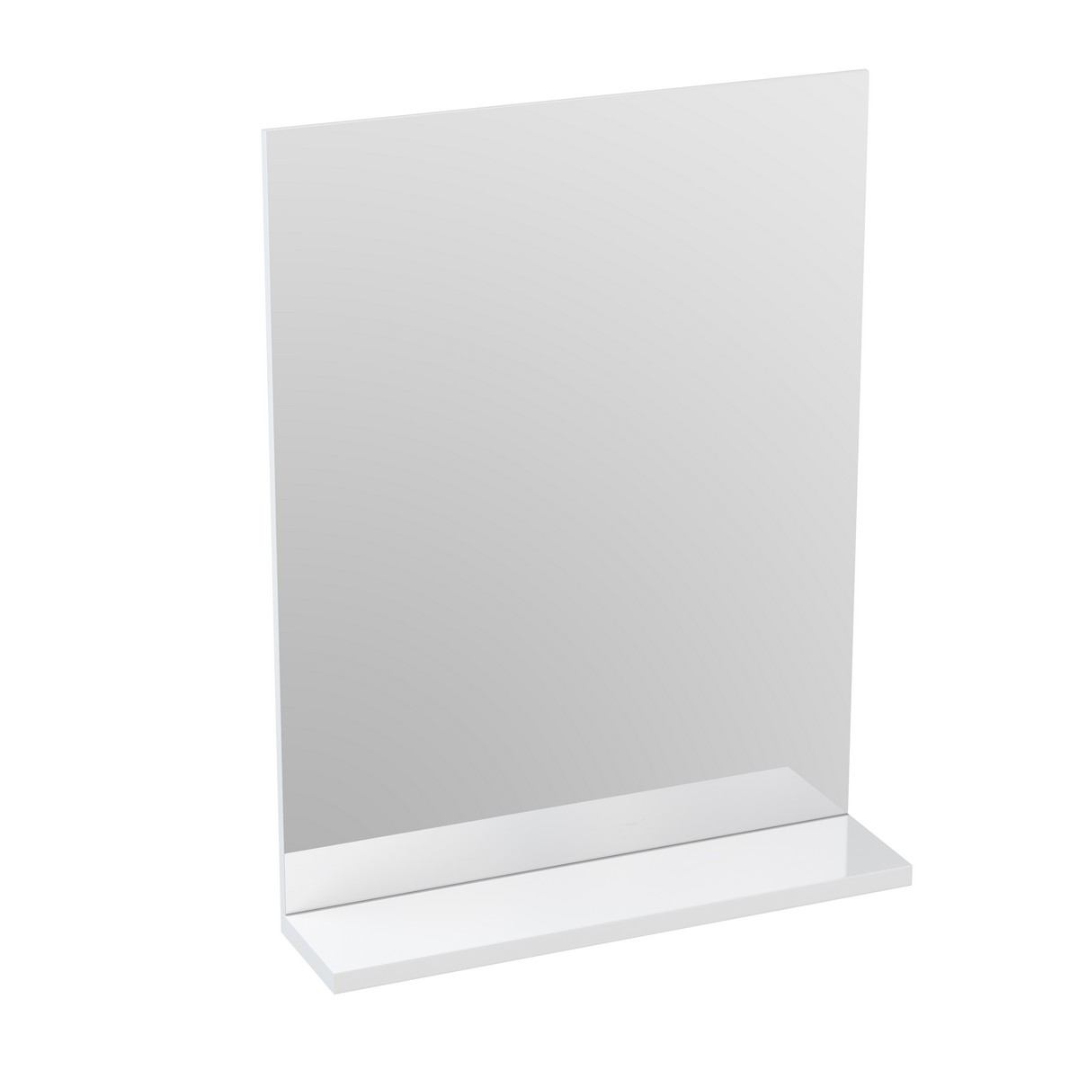 Зеркало: MELAR с полочкой, без подсветки, белый, Сорт1 (B-LU-MEL)