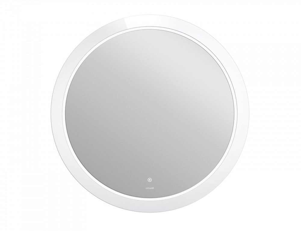 (KN-LU-LED012*88-d-Os) Зеркало LED 012 design 88x88 с подсветкой хол. тепл. cвет круглое